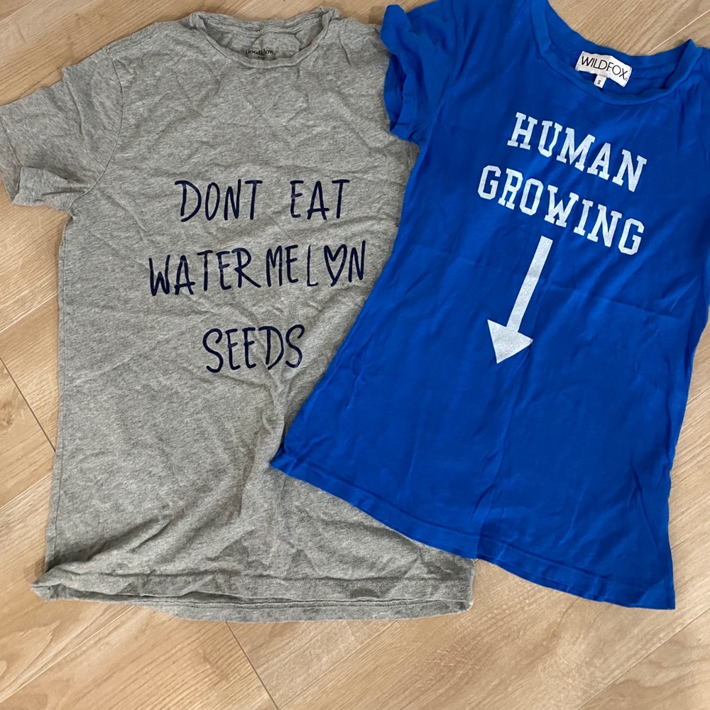 Maternity tees